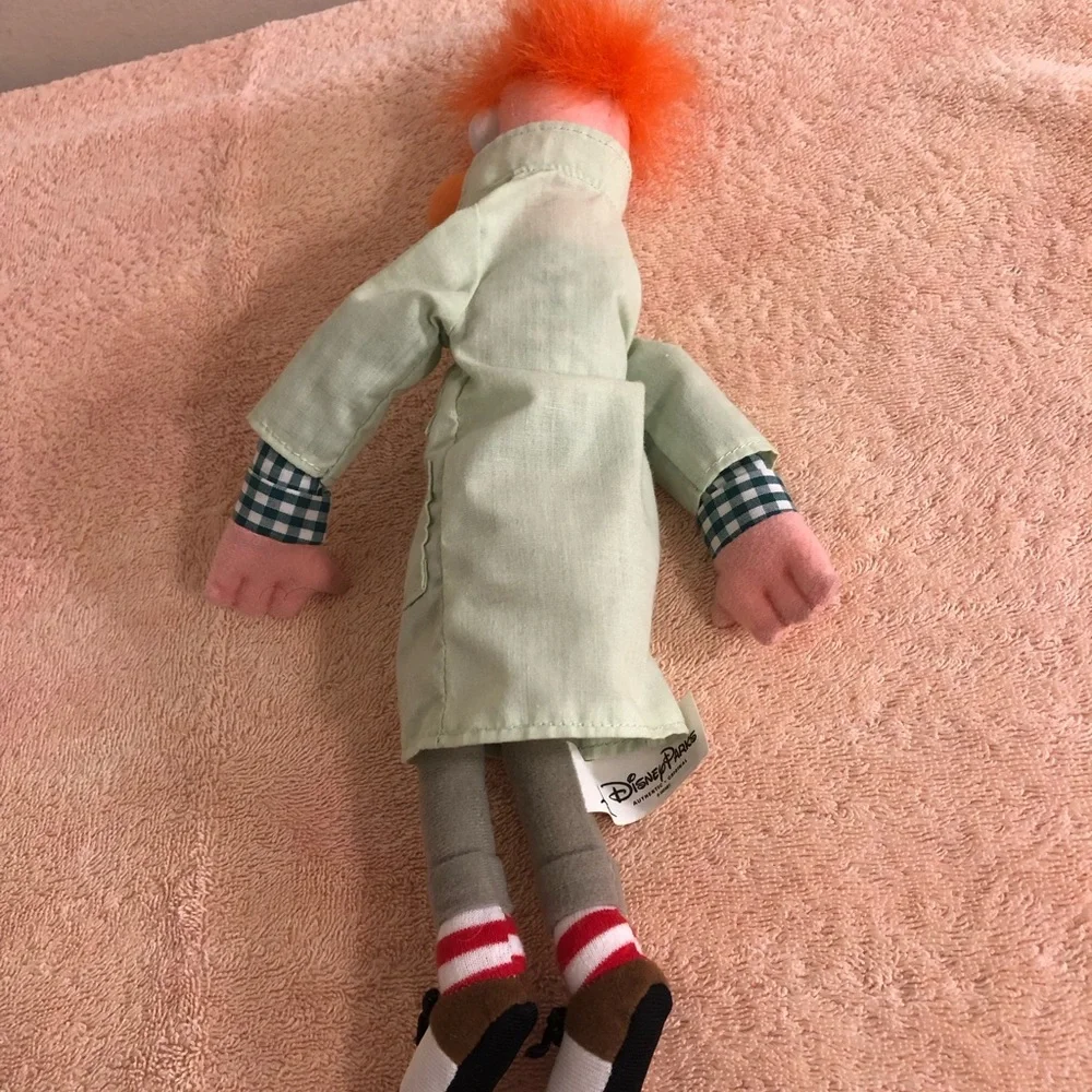 Genuine Disney Parks Muppets Beaker Beanie Plush 12”
